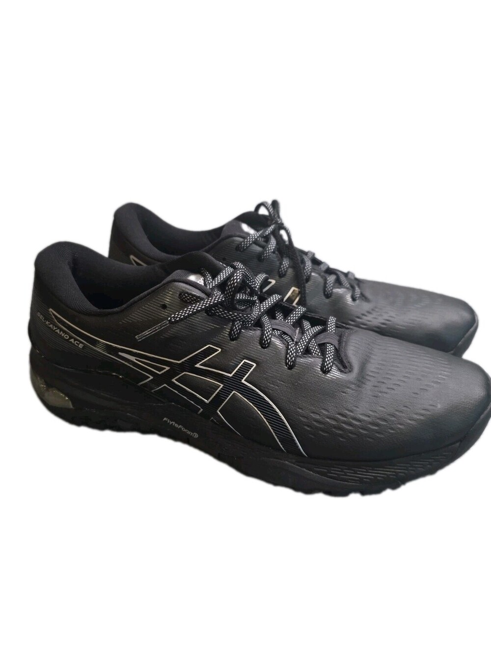 ASICS Gel-Kayano Ace Black Spikeless Golf Shoes Men's US 13 Euro 48 1111A209